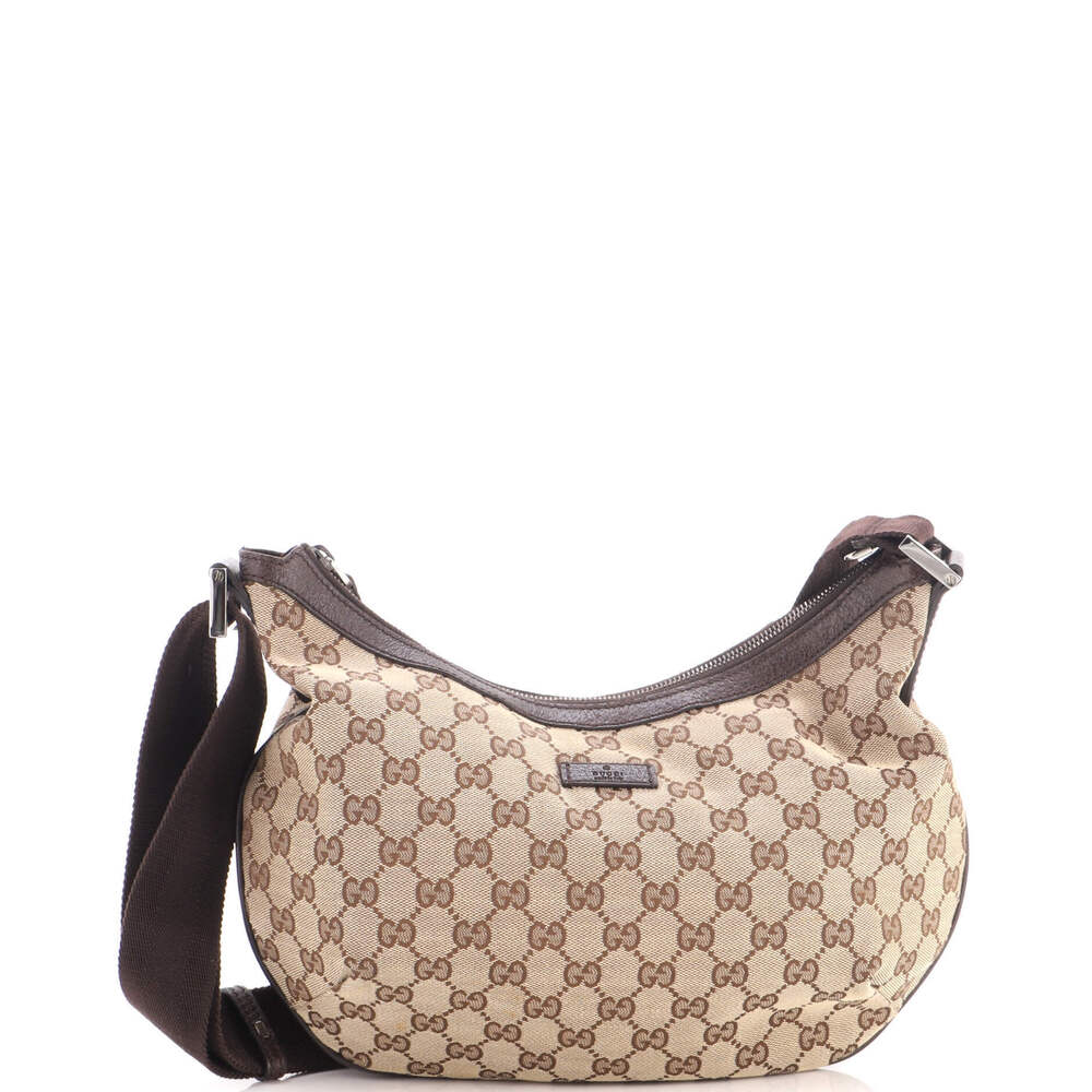 Gucci Medium Saddle Zip Messenger Bag